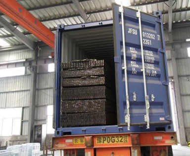 上海河南平臺鋼格板已經(jīng)裝車